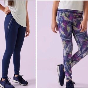 Athleta Girl Reversible Leggings - Simone Biles 8/10